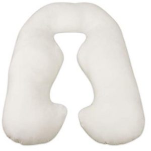 Leachco Back 'N Belly Pregnancy/Maternity Contoured Body Pillow, Ivory